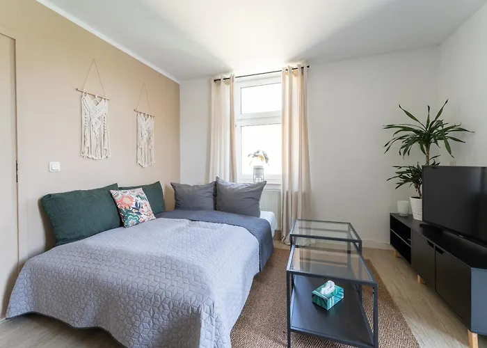 Mit Parkplatz & Balkon Nahe Elbe Apartmán
